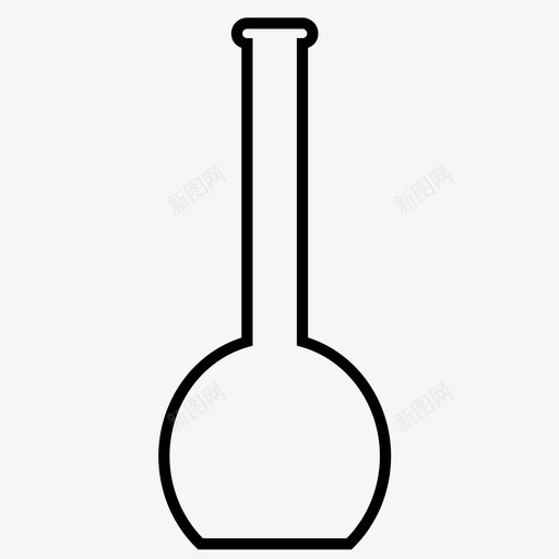 容量瓶玻璃实验室图标svg_新图网 https://ixintu.com 实验室 实验室玻璃器皿 容量瓶 玻璃