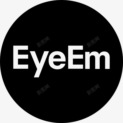 Eyeem标志社交社交图标圆形svg_新图网 https://ixintu.com Eyeem标志 社交 社交图标圆形