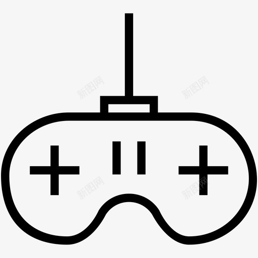 游戏板控制板游戏控制台图标svg_新图网 https://ixintu.com 多媒体线路图标c 控制板 游戏控制台 游戏控制器 游戏板