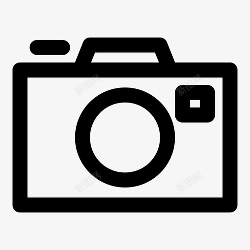 照相机捕捉dlsr图标svg_新图网 https://ixintu.com dlsr 图像 捕捉 照片 照相机 硬件最粗体