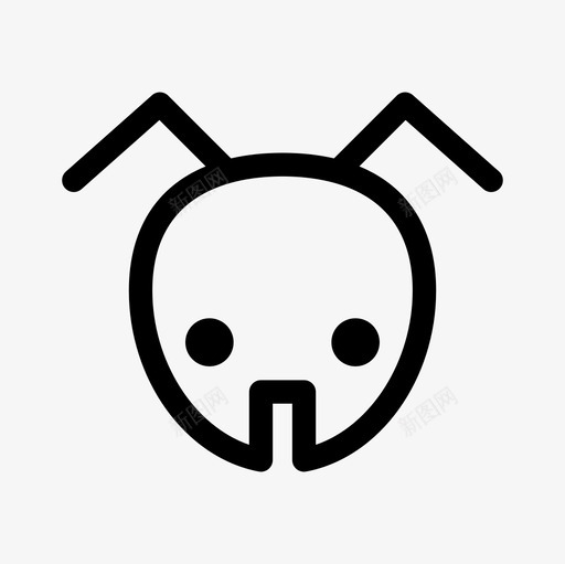 蚂蚁蜘蛛虫子图标svg_新图网 https://ixintu.com 动物轮廓图标集 昆虫 白蚁 虫子 蚂蚁 蜘蛛