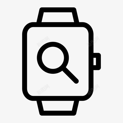 智能手表放大镜苹果智能手表时钟图标svg_新图网 https://ixintu.com 搜索 时钟 时间 智能手表 智能手表放大镜 苹果智能手表 设备
