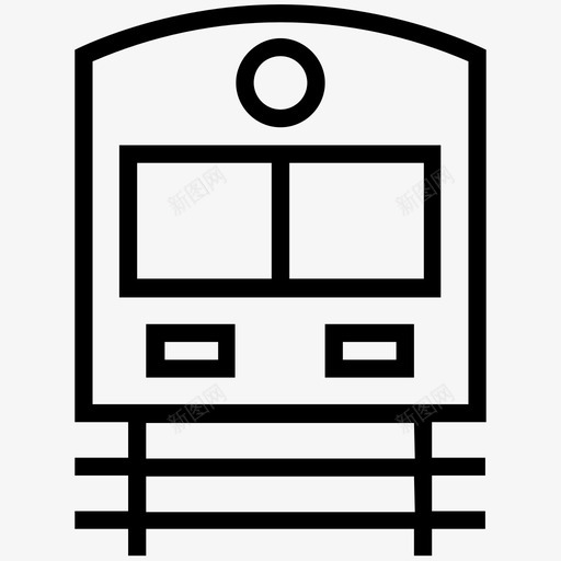 火车旅客列车铁路图标svg_新图网 https://ixintu.com 旅客列车 旅游 火车 航海 避暑 铁路