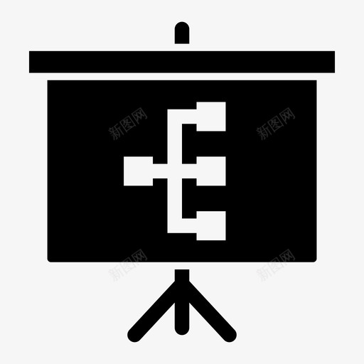 展示流程图层次结构链接图标svg_新图网 https://ixintu.com 关系 层次结构 展示流程图 投影板 方案 流程 流程图 链接