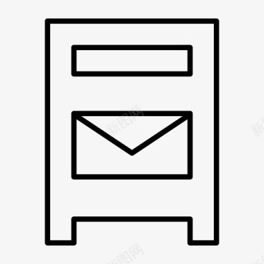 邮箱信件邮递图标图标