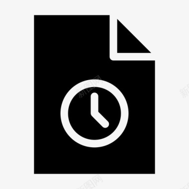 文件时钟提醒时间表图标图标