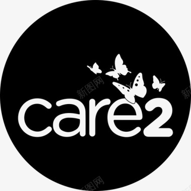 Care2徽标社交社交图标圆形图标