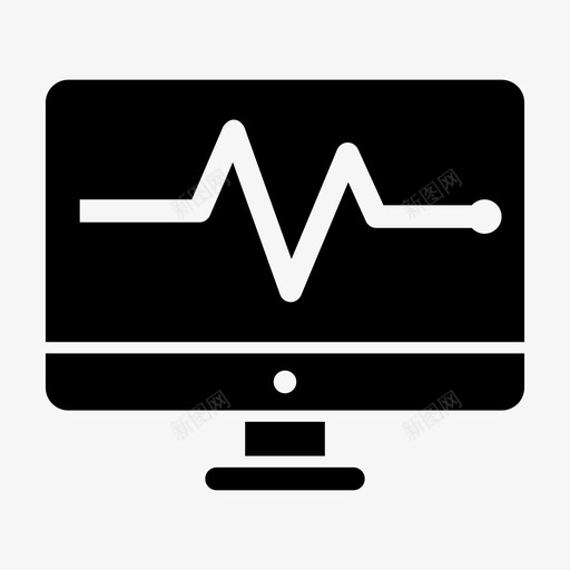 脉冲监视器计算机屏幕监视器dekstop图标svg_新图网 https://ixintu.com pc监视器 屏幕警告 智能电视 监视器dekstop 监视器屏幕 脉冲监视器 计算机屏幕