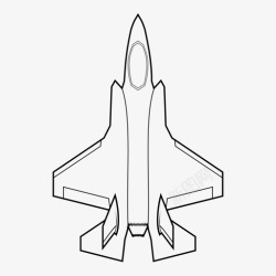 海军F35歼击机f35a联合战斗机图标高清图片