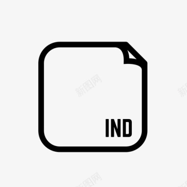 indesign文档格式图标图标