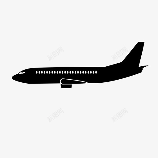 飞机航空公司航班图标svg_新图网 https://ixintu.com 海外 航班 航空公司 运输要素 飞机