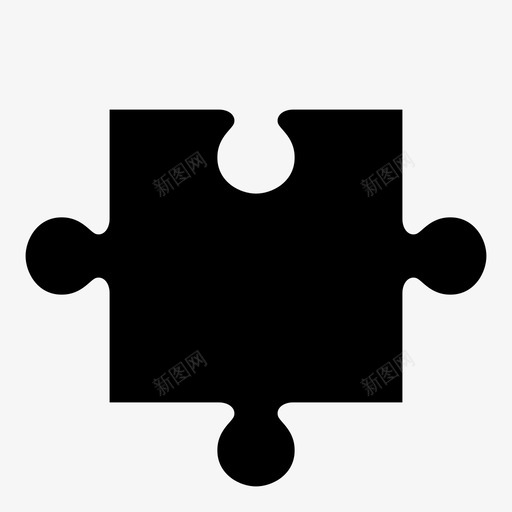 拼图块配件模块图标svg_新图网 https://ixintu.com 单元 拼图块 拼图拼图块 模块 解决方案 配件 集合
