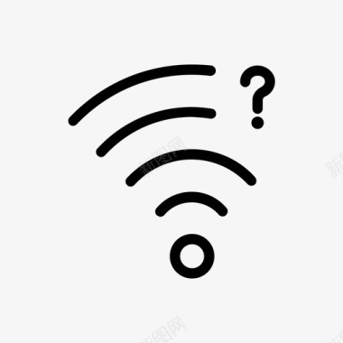 wifi未知连接互联网图标图标