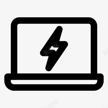flash笔记本电脑笔记本电脑界面笔记本电脑屏幕图标图标