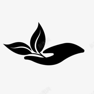 树安全地球环境图标图标