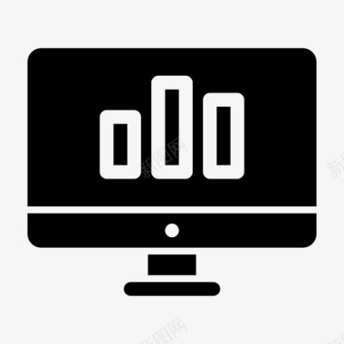 图形监视器计算机屏幕监视器dekstop图标图标