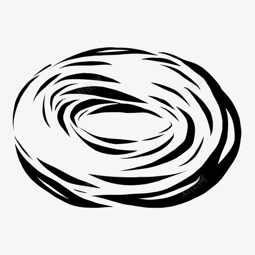 纹理圆环原始体形状图标svg_新图网 https://ixintu.com 原始体 形状 纹理圆环 纹理基本体 超现实