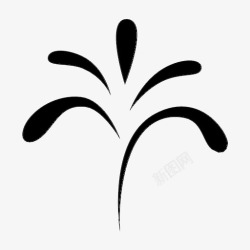 饮水机icon喷泉饮水机液体图标高清图片