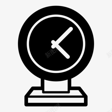 台钟钟面时间表图标图标