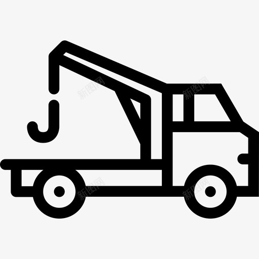 疏散器起重机物流图标svg_新图网 https://ixintu.com 卡车 拖车 机器 物流 疏散器 起重机 运输 运输大纲2