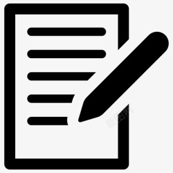 笔填写联系方式信息笔图标高清图片
