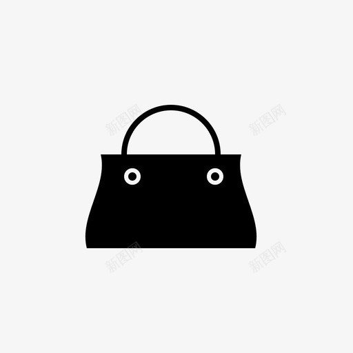 女士包配件钱包图标svg_新图网 https://ixintu.com 女士 女士包 女士配件 配件 钱包