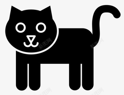 猫可爱动物朋友图标图标