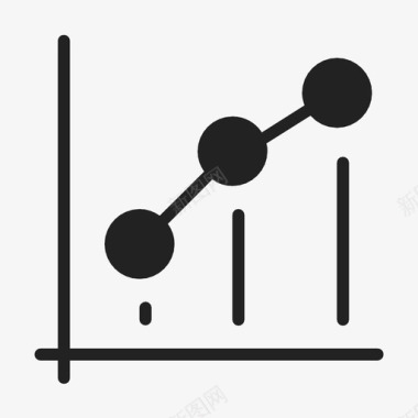 点图分析图表图标图标