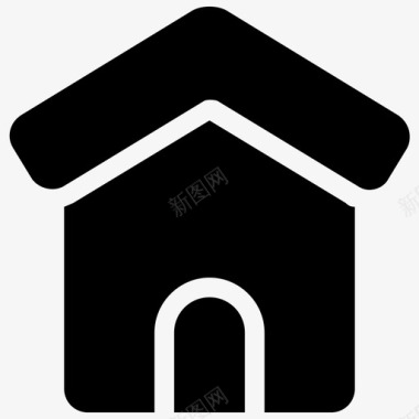 家庭小屋房子图标图标