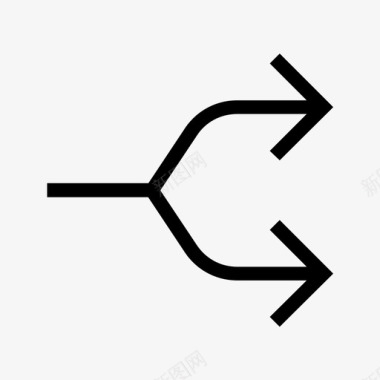 分离式分流式fa薄型图标图标