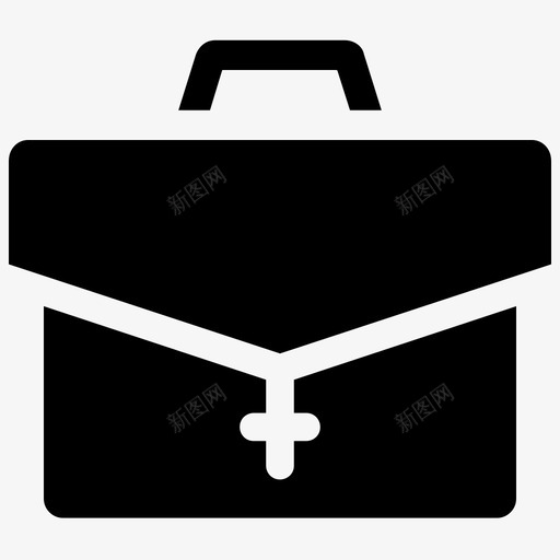 公文包箱子办公室图标svg_新图网 https://ixintu.com 公文包 办公包 办公室 用户界面图标集合 箱子