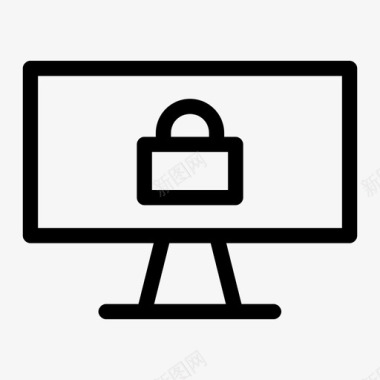 锁屏挂锁密码图标图标