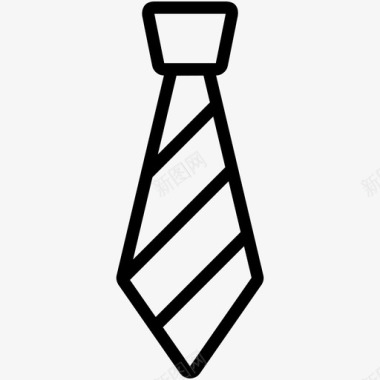 采购产品领带时尚领带图标图标