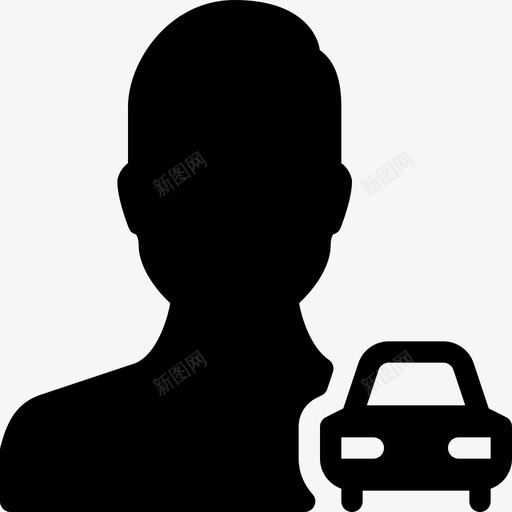 汽车运输车辆图标svg_新图网 https://ixintu.com 汽车 用户操作实心图标 车辆 运输