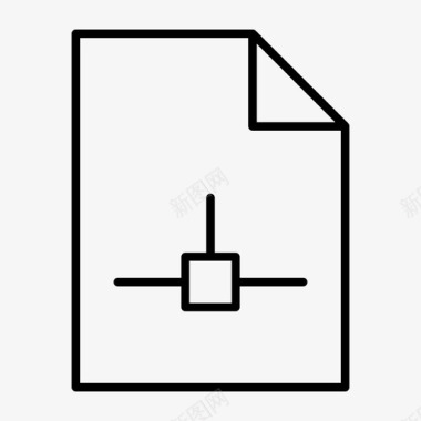 文件网络计算机塔主机图标图标
