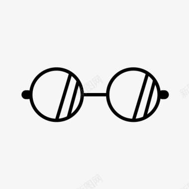 眼镜眼睛时装眼睛图标图标