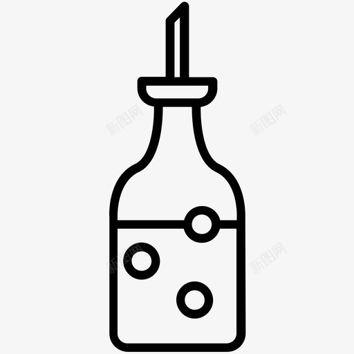 酱汁瓶调味料食品图标svg_新图网 https://ixintu.com 橄榄油 美味餐厅 调味料 酱汁瓶 食品 餐厅