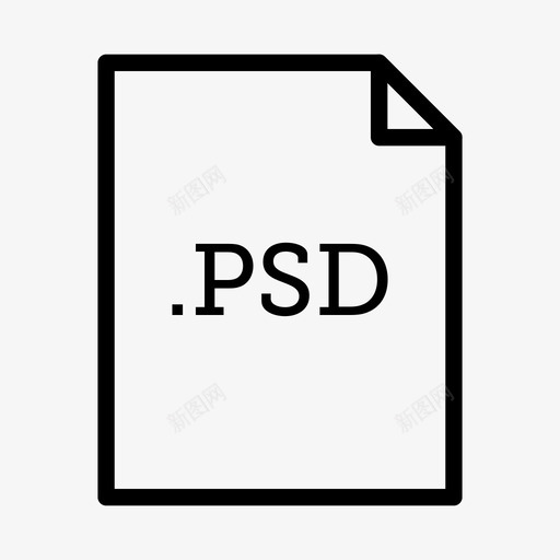 photoshop文件psd文件类型图标svg_新图网 https://ixintu.com photoshop文件 psd psd文件 图形设计 应用程序和文件类型 文件类型