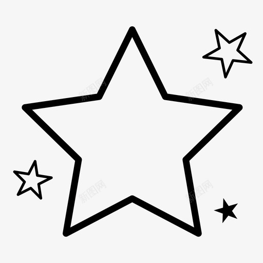 收藏夹评级星级图标svg_新图网 https://ixintu.com 收藏夹 星级 最高评级 评级