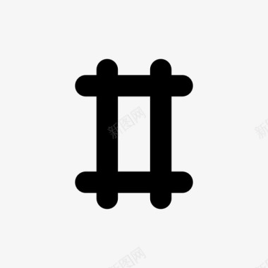 页边距编辑器文本图标图标