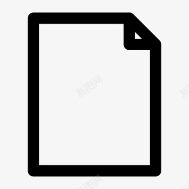 折叠页文档折叠角图标图标