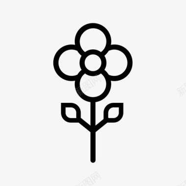 花生长自然图标图标