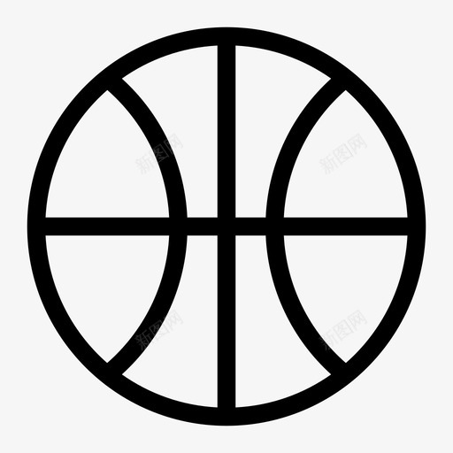 篮球健康生活方式图标svg_新图网 https://ixintu.com 健康 学校集市 生活方式 篮球 运动