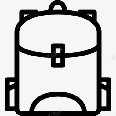 背包儿童童年图标图标