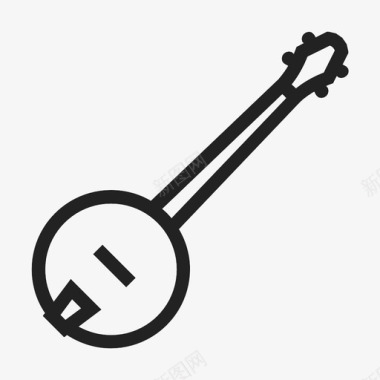 班卓琴乐器音乐图标图标