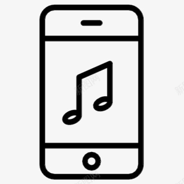音乐应用程序在线手机图标图标
