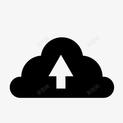 云上传硬盘icloud图标svg_新图网 https://ixintu.com icloud 云上传 存储 正负 硬盘