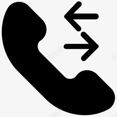 通话历史记录来电呼出电话图标图标