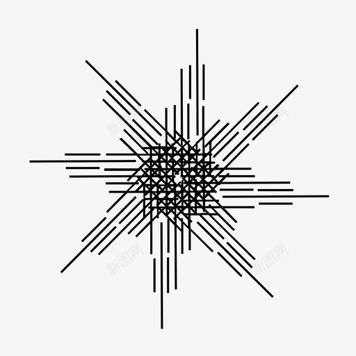 螺旋图几何形曼陀罗图标svg_新图网 https://ixintu.com 几何形 图案 对称 曼陀罗 螺旋图 螺旋图回溯
