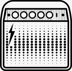 重金属标志放大器重金属摇滚乐图标高清图片